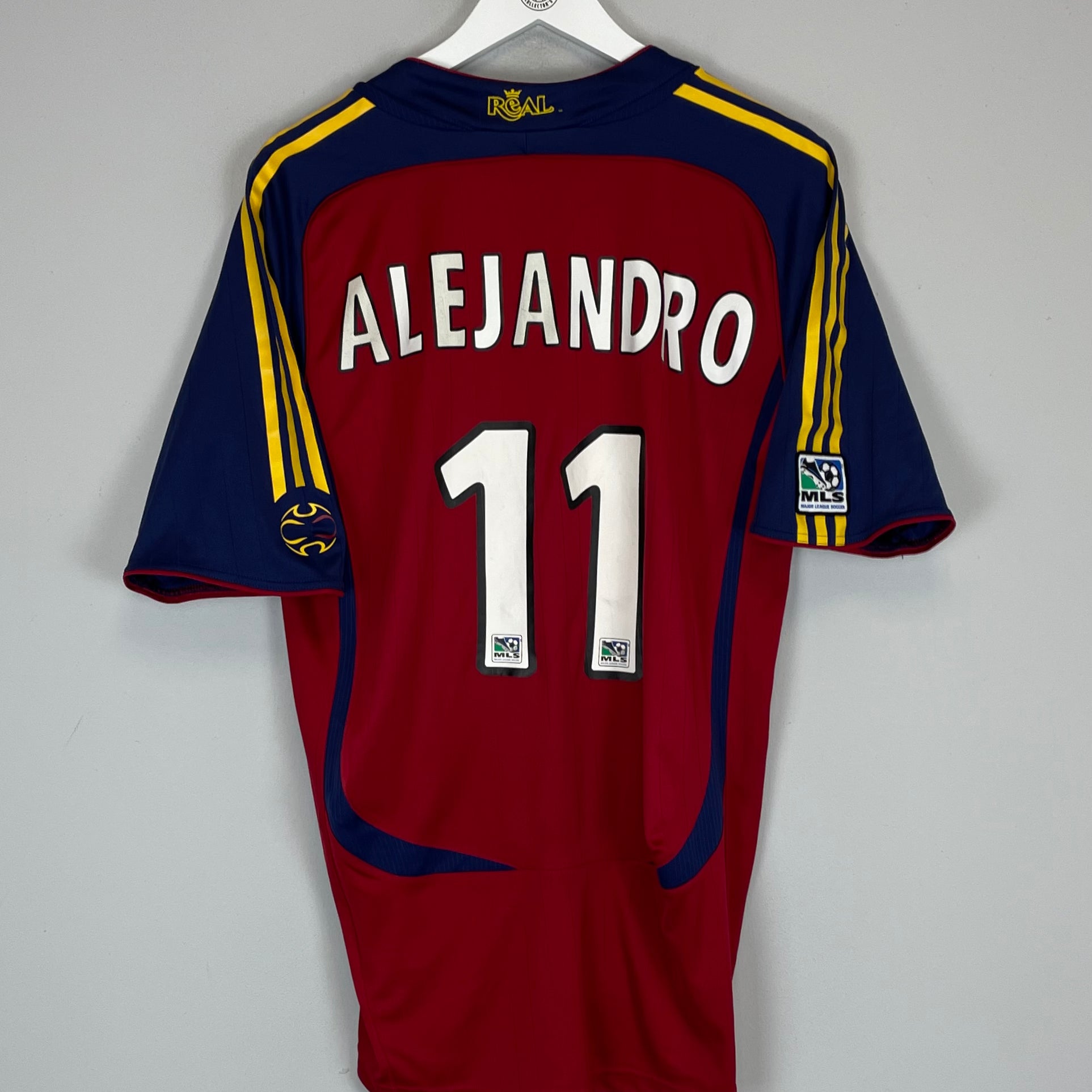 Shop 2007 REAL SALT LAKE ALEJANDRO #11 *PLAYER ISSUE* HOME SHIRT (L) ADIDAS, classic football shirts, vintage football shirts & retro soccer jerseys at Cult Kits