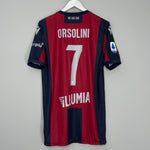 2018/19 BOLOGNA ORSOLINI #7 HOME SHIRT (XL) MACRON