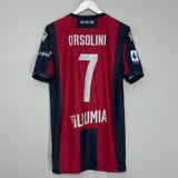 2018/19 BOLOGNA ORSOLINI #7 HOME SHIRT (XL) MACRON