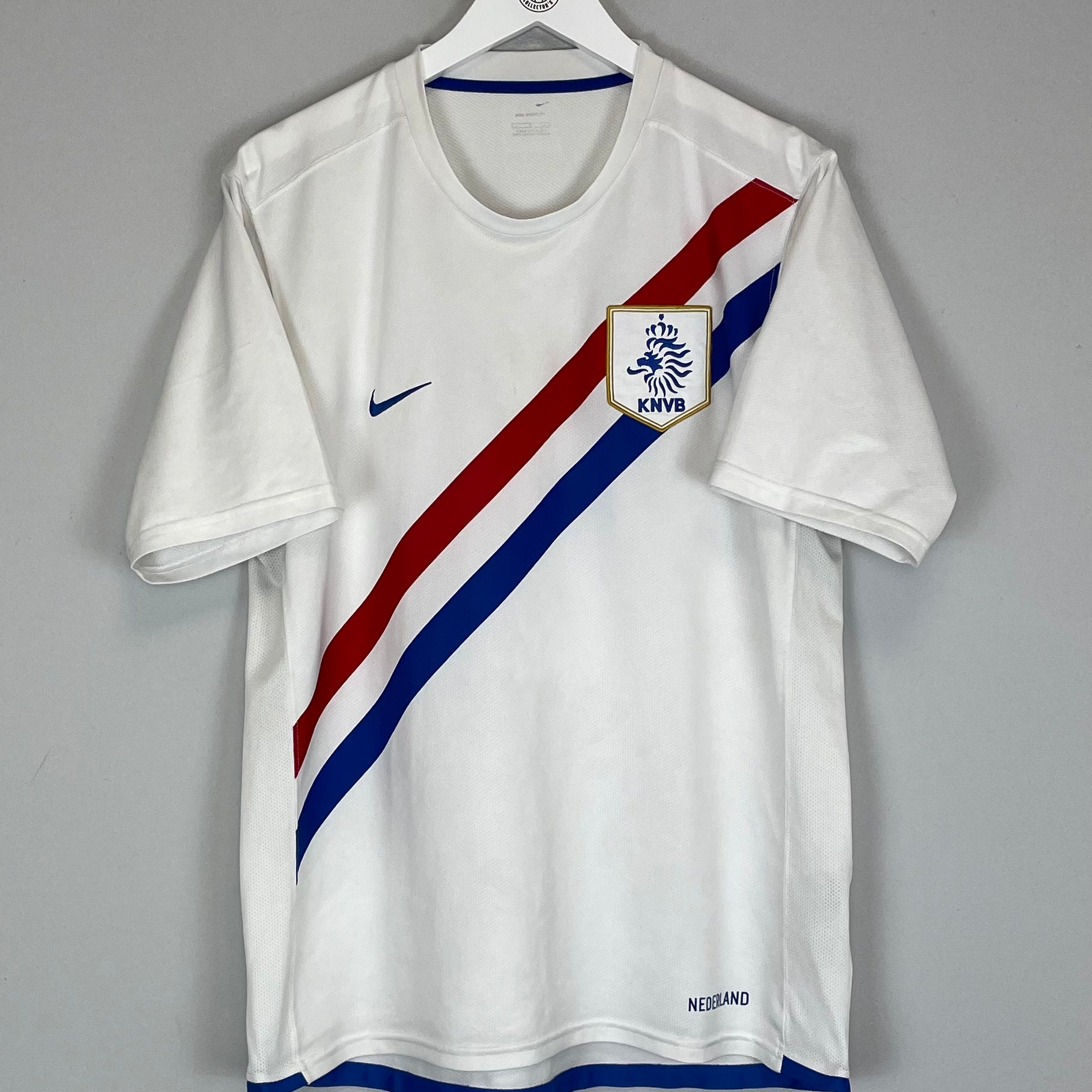 Shop 2006/08 NETHERLANDS AWAY SHIRT (L) NIKE, classic football shirts, vintage football shirts & retro soccer jerseys at Cult Kits