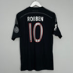 Shop 2014/15 BAYERN MUNICH ROBBEN #10 C/L THIRD SHIRT (M) ADIDAS, classic football shirts, vintage football shirts & retro soccer jerseys at Cult Kits