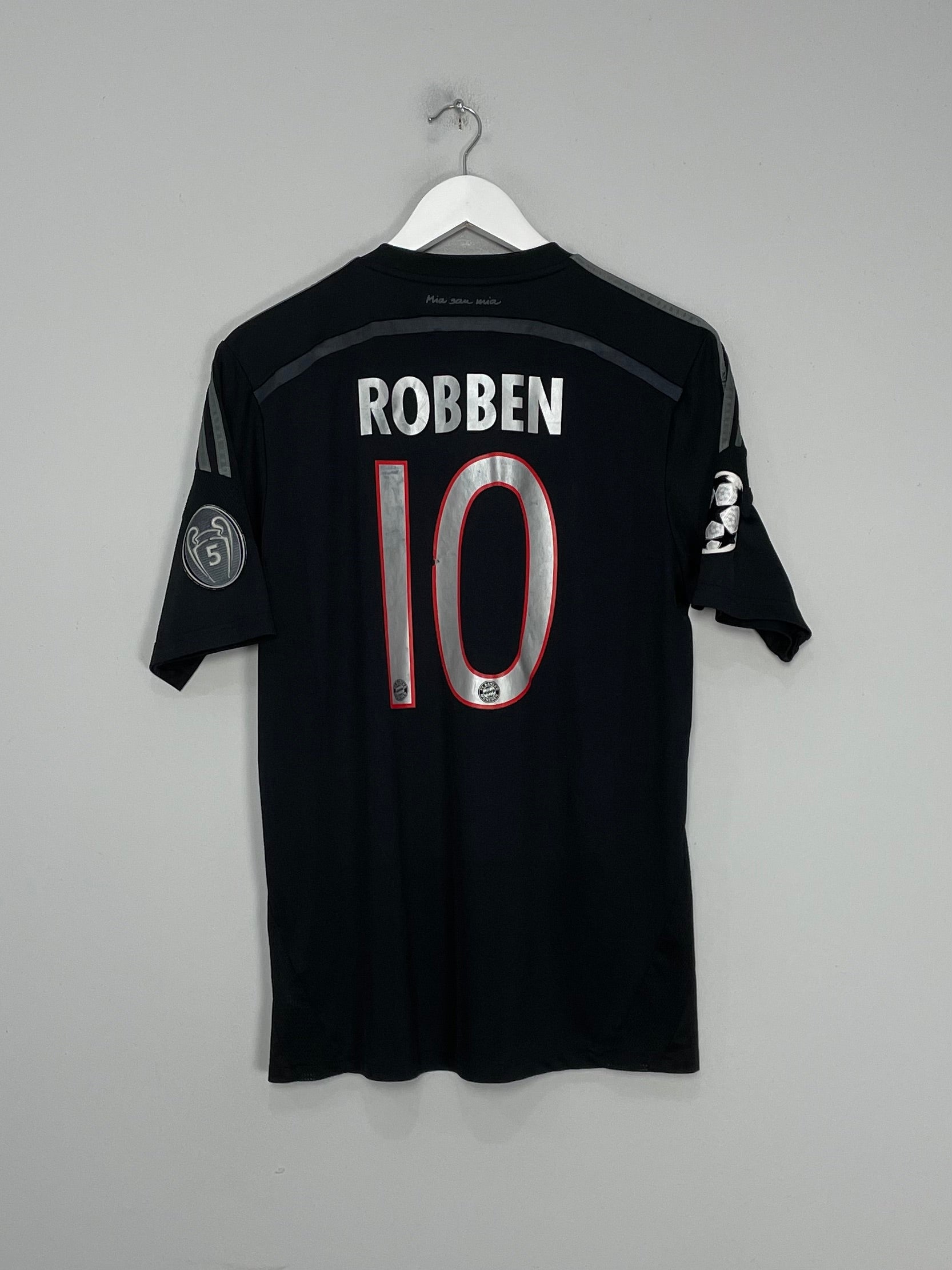 Shop 2014/15 BAYERN MUNICH ROBBEN #10 C/L THIRD SHIRT (M) ADIDAS, classic football shirts, vintage football shirts & retro soccer jerseys at Cult Kits