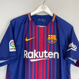 2017/18 BARCELONA I.RAKITIC #4 HOME SHIRT (L) NIKE