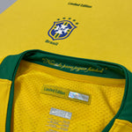 Shop 2008/10 BRAZIL KAKA #8 LIMITED EDITION PLAYER ISSUE HOME SHIRT (L) NIKE, classic football shirts, vintage football shirts & retro soccer jerseys at Cult Kits