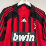 Shop 2007/08 AC MILAN KAKA #22 HOME SHIRT (L) ADIDAS, classic football shirts, vintage football shirts & retro soccer jerseys at Cult Kits