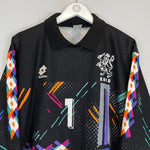 Shop 1992/94 NETHERLANDS VAN BREUKELEN #1 GK SHIRT (L) LOTTO, classic football shirts, vintage football shirts & retro soccer jerseys at Cult Kits