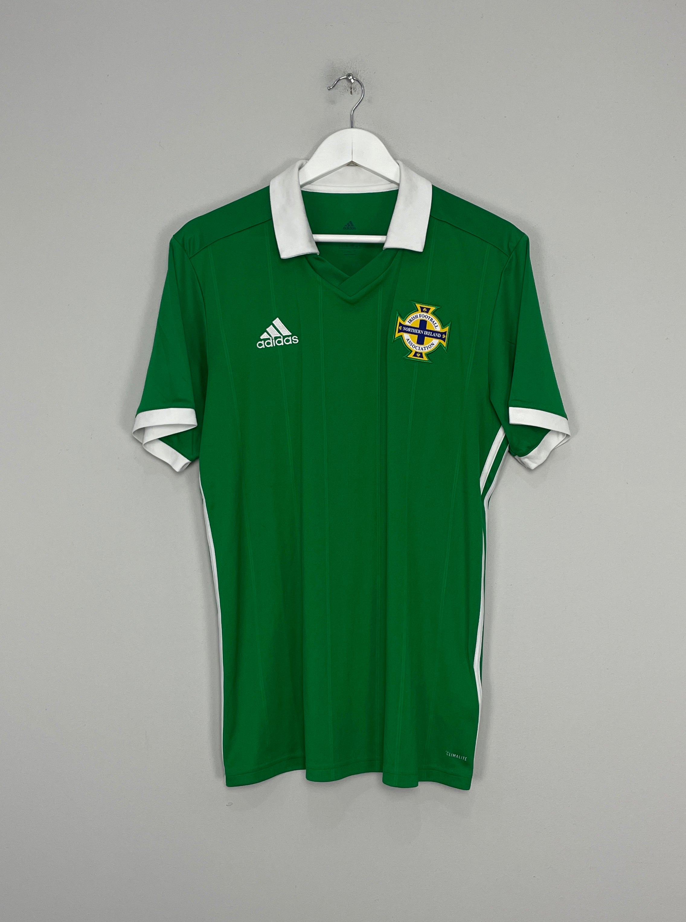 Shop 2017/19 NORTHERN IRELAND HOME SHIRT (L) ADIDAS, classic football shirts, vintage football shirts & retro soccer jerseys at Cult Kits