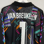 Shop 1992/94 NETHERLANDS VAN BREUKELEN #1 GK SHIRT (L) LOTTO, classic football shirts, vintage football shirts & retro soccer jerseys at Cult Kits