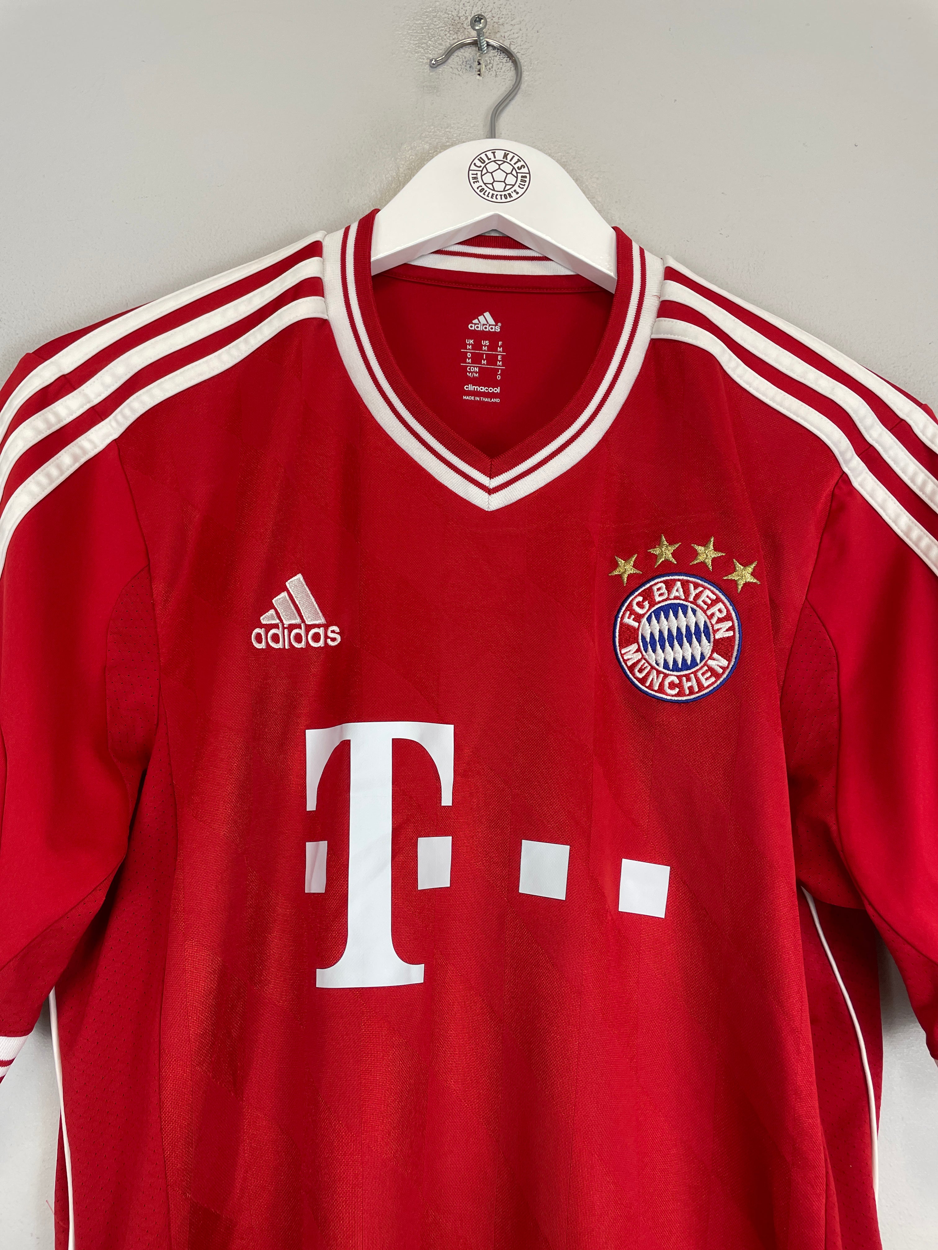 Shop 2013/14 BAYERN MUNICH RIBERY #7 HOME SHIRT (M) ADIDAS, classic football shirts, vintage football shirts & retro soccer jerseys at Cult Kits