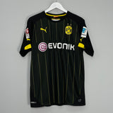 Shop 2014/15 DORTMUND KAGAWA #7 AWAY SHIRT (L) PUMA, classic football shirts, vintage football shirts & retro soccer jerseys at Cult Kits
