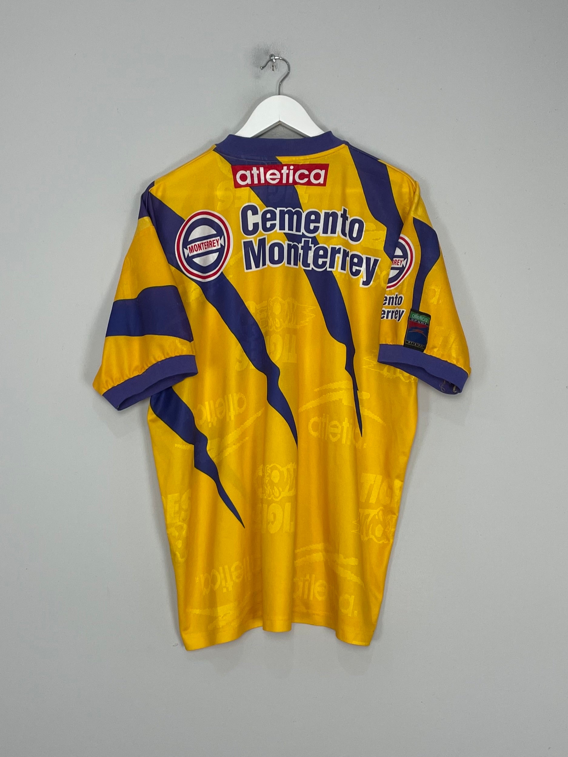 Shop 1996/97 TIGRES HOME SHIRT (L) ATLETICA, classic football shirts, vintage football shirts & retro soccer jerseys at Cult Kits