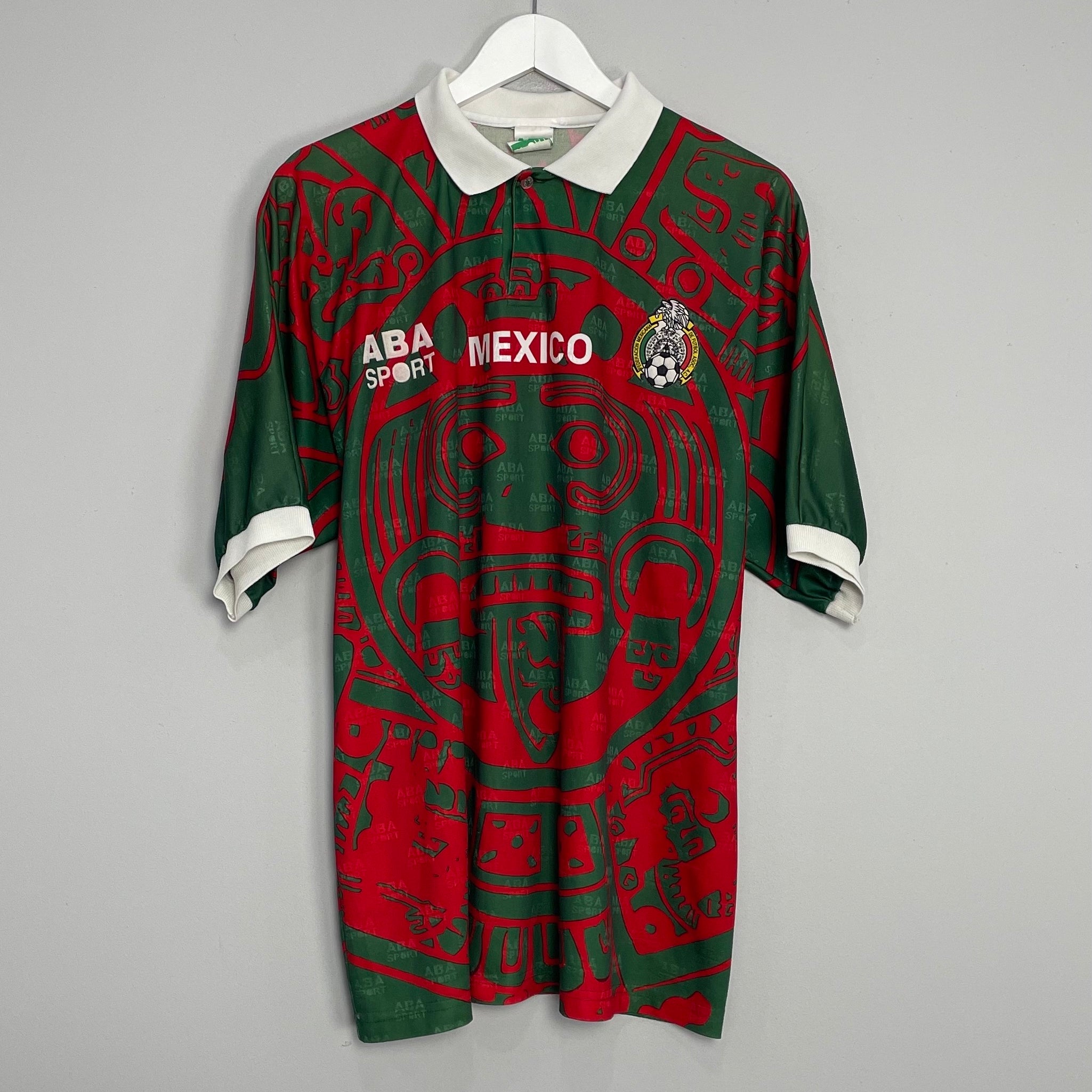 Shop 1997 MEXICO THIRD SHIRT (XL) ABA SPORT, classic football shirts, vintage football shirts & retro soccer jerseys at Cult Kits