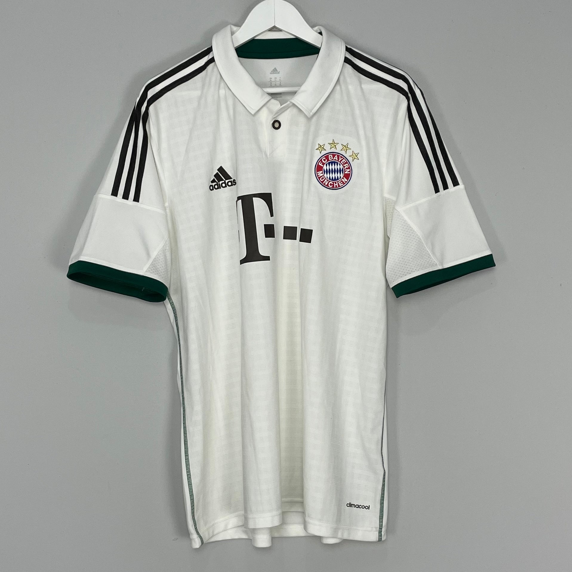 Shop 2013/14 BAYERN MUNICH AWAY SHIRT (XL) ADIDAS, classic football shirts, vintage football shirts & retro soccer jerseys at Cult Kits