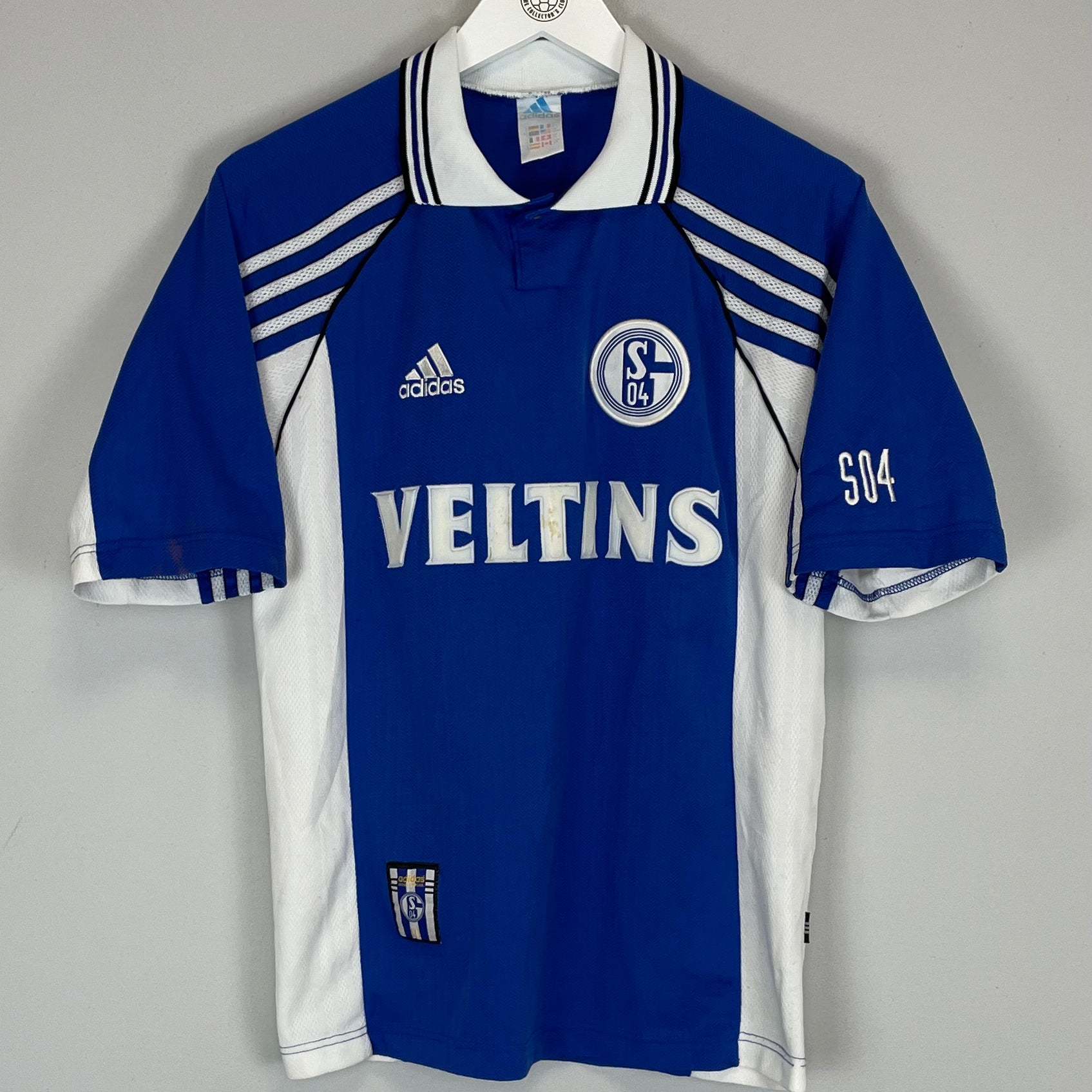 Shop 1998/00 SCHALKE HOME SHIRT (S) ADIDAS, classic football shirts, vintage football shirts & retro soccer jerseys at Cult Kits