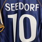 Shop 1998/99 REAL MADRID SEEDORF #10 AWAY SHIRT (S) ADIDAS, classic football shirts, vintage football shirts & retro soccer jerseys at Cult Kits