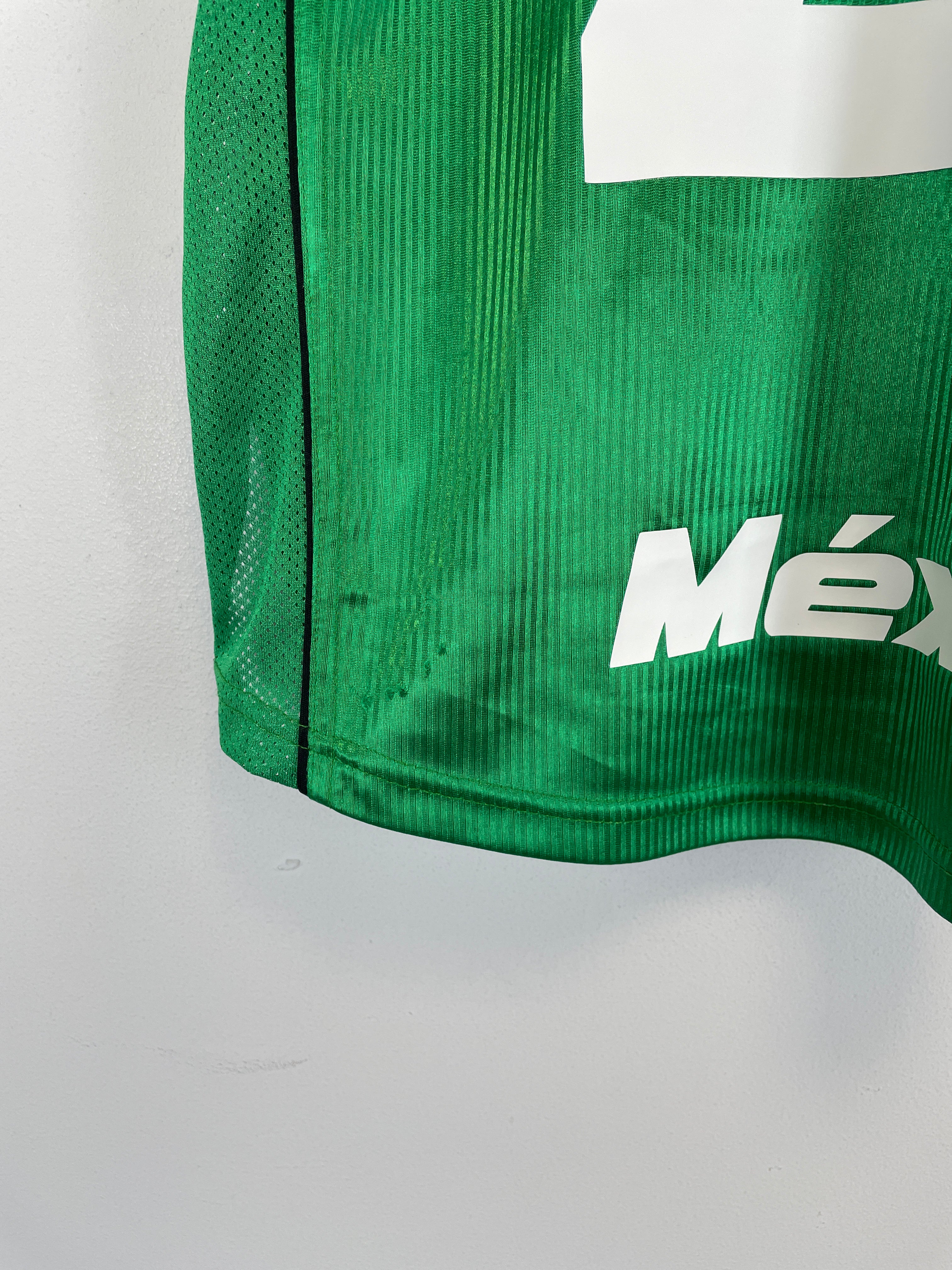 Shop 2000/01 MEXICO ARELLANO #21 HOME SHIRT (S) ATLETICA, classic football shirts, vintage football shirts & retro soccer jerseys at Cult Kits