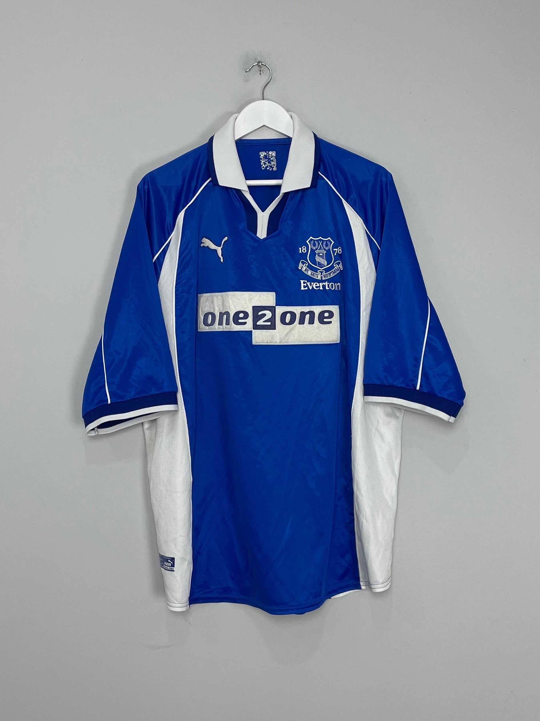 2000/02 EVERTON HOME SHIRT (XL) PUMA