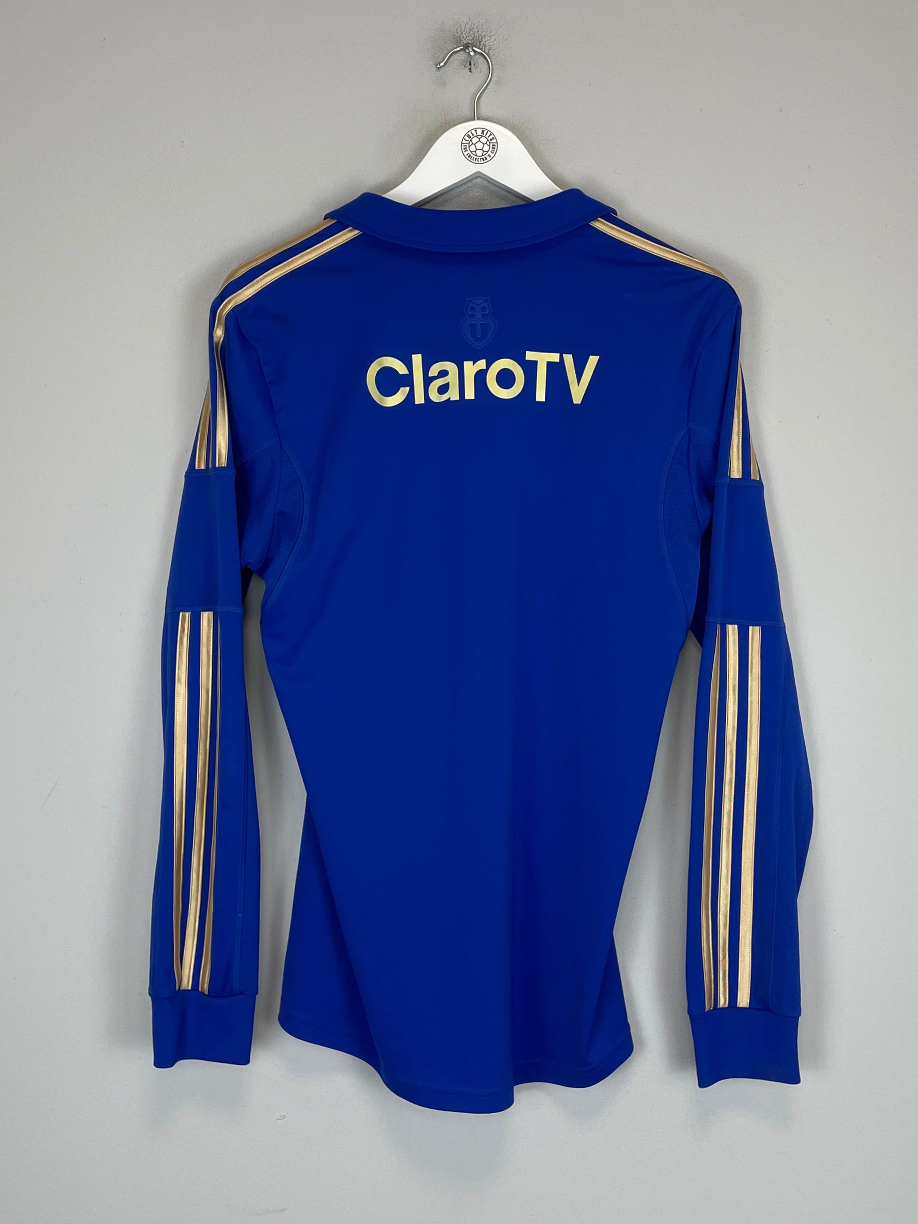 Shop 2013/14 UNIVERSIDAD DE CHILE L/S HOME SHIRT (M) ADIDAS, classic football shirts, vintage football shirts & retro soccer jerseys at Cult Kits