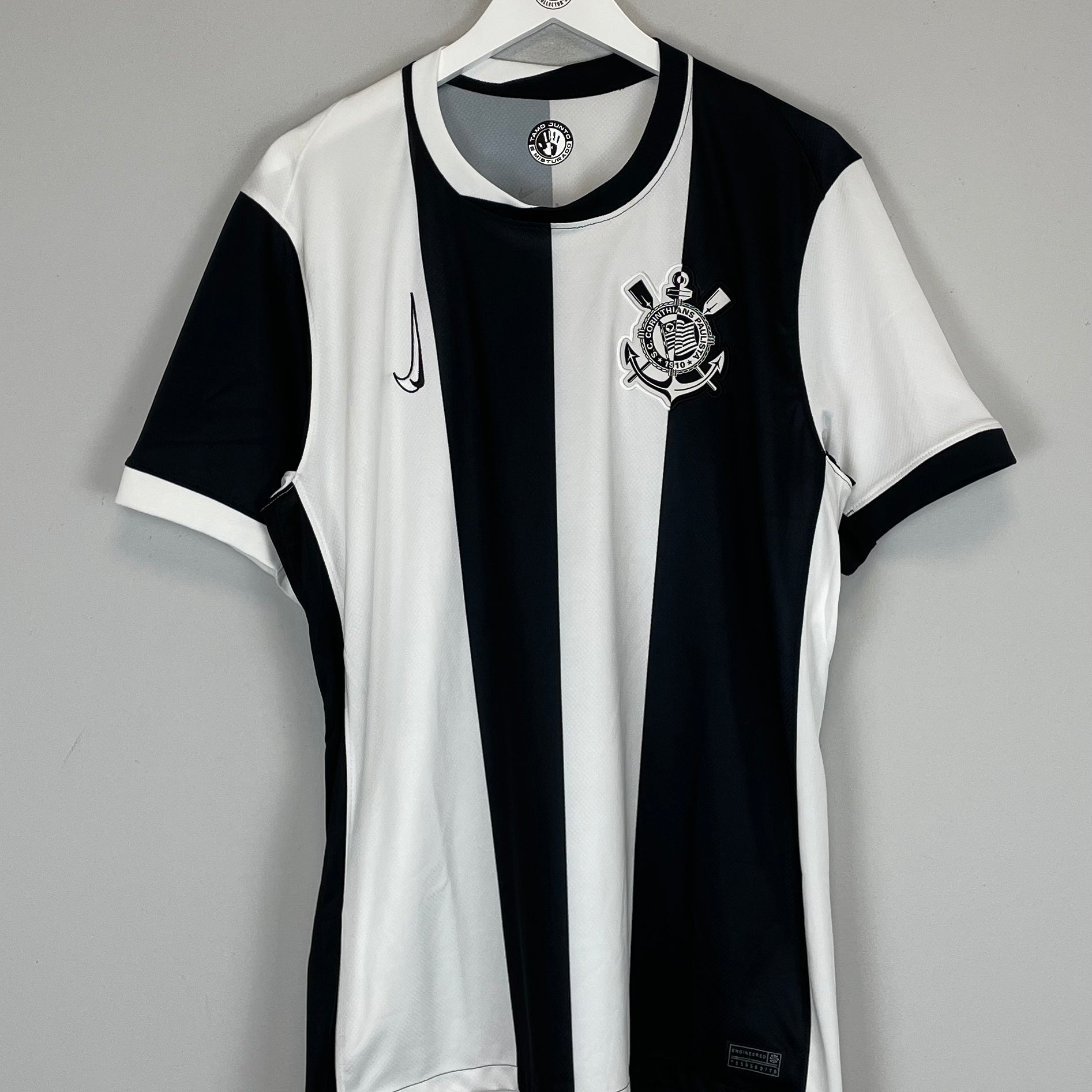 Shop 2024/25 CORINTHIANS LUCIANO #8 THIRD SHIRT (XL) NIKE, classic football shirts, vintage football shirts & retro soccer jerseys at Cult Kits