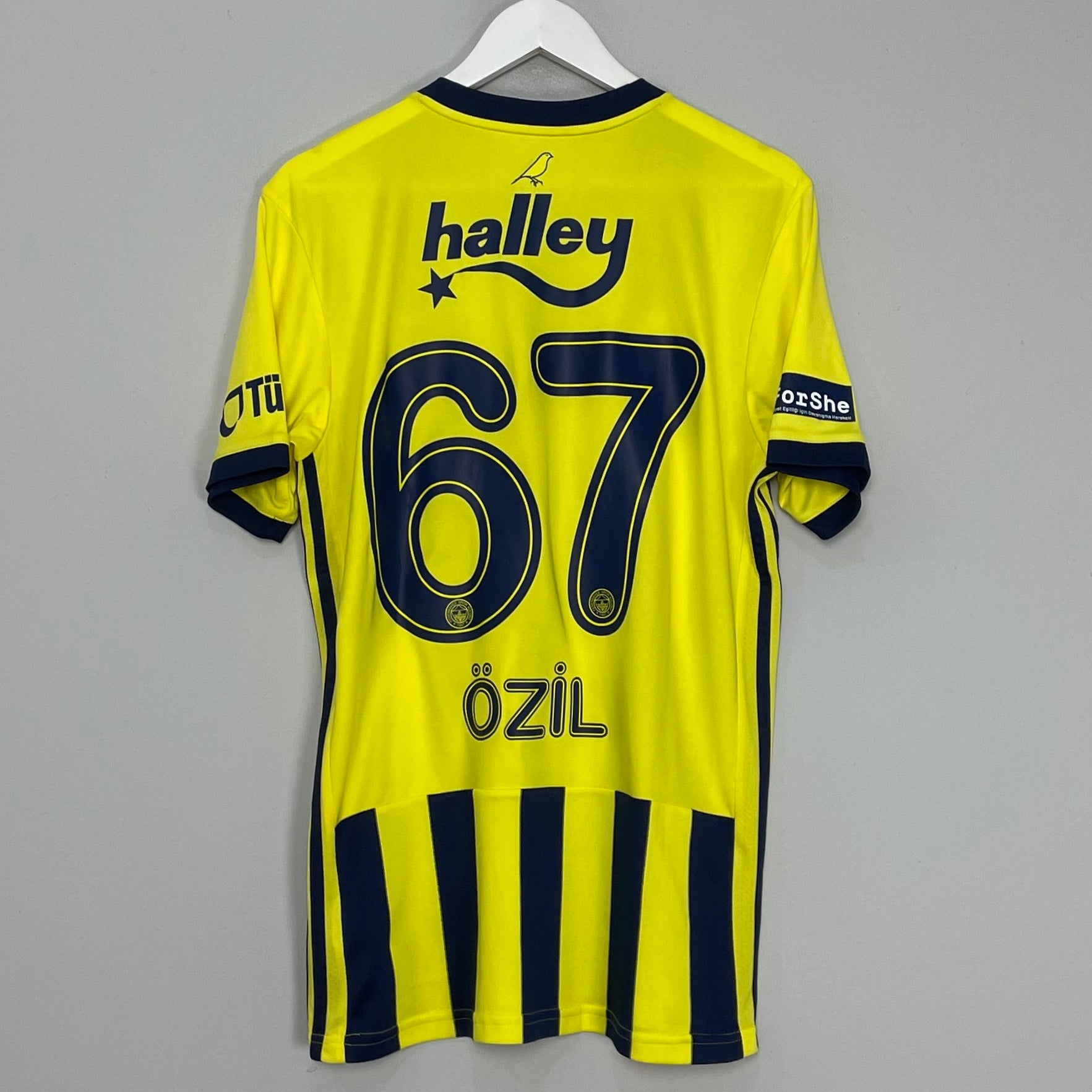 Shop 2020/21 FENEBAHCE OZIL #67 HOME SHIRT (M) ADIDAS, classic football shirts, vintage football shirts & retro soccer jerseys at Cult Kits
