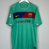 2010/11 BARCELONA MESSI #10 AWAY SHIRT (XL) NIKE