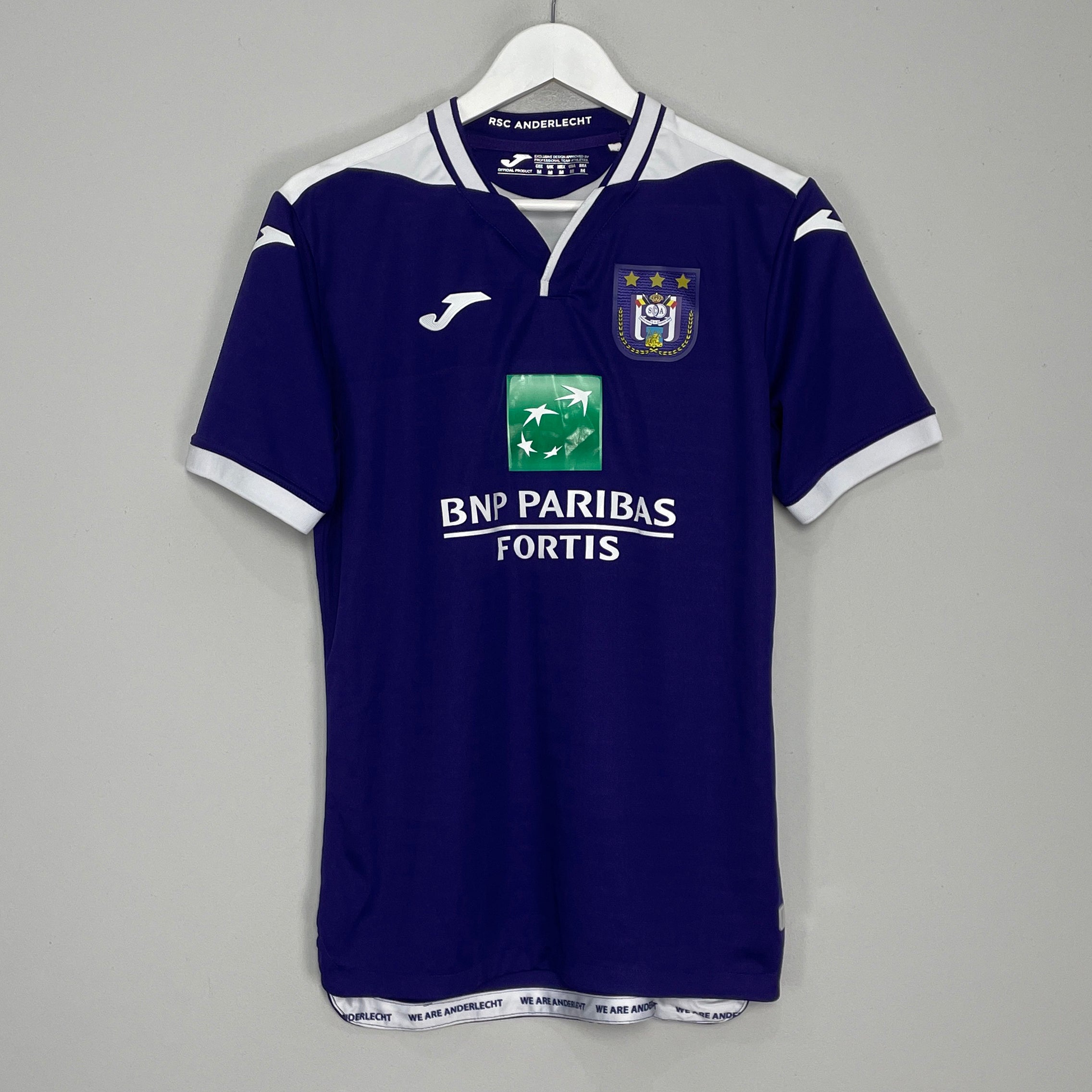 Shop 2019/20 ANDERLECHT HOME SHIRT (M) JOMA, classic football shirts, vintage football shirts & retro soccer jerseys at Cult Kits