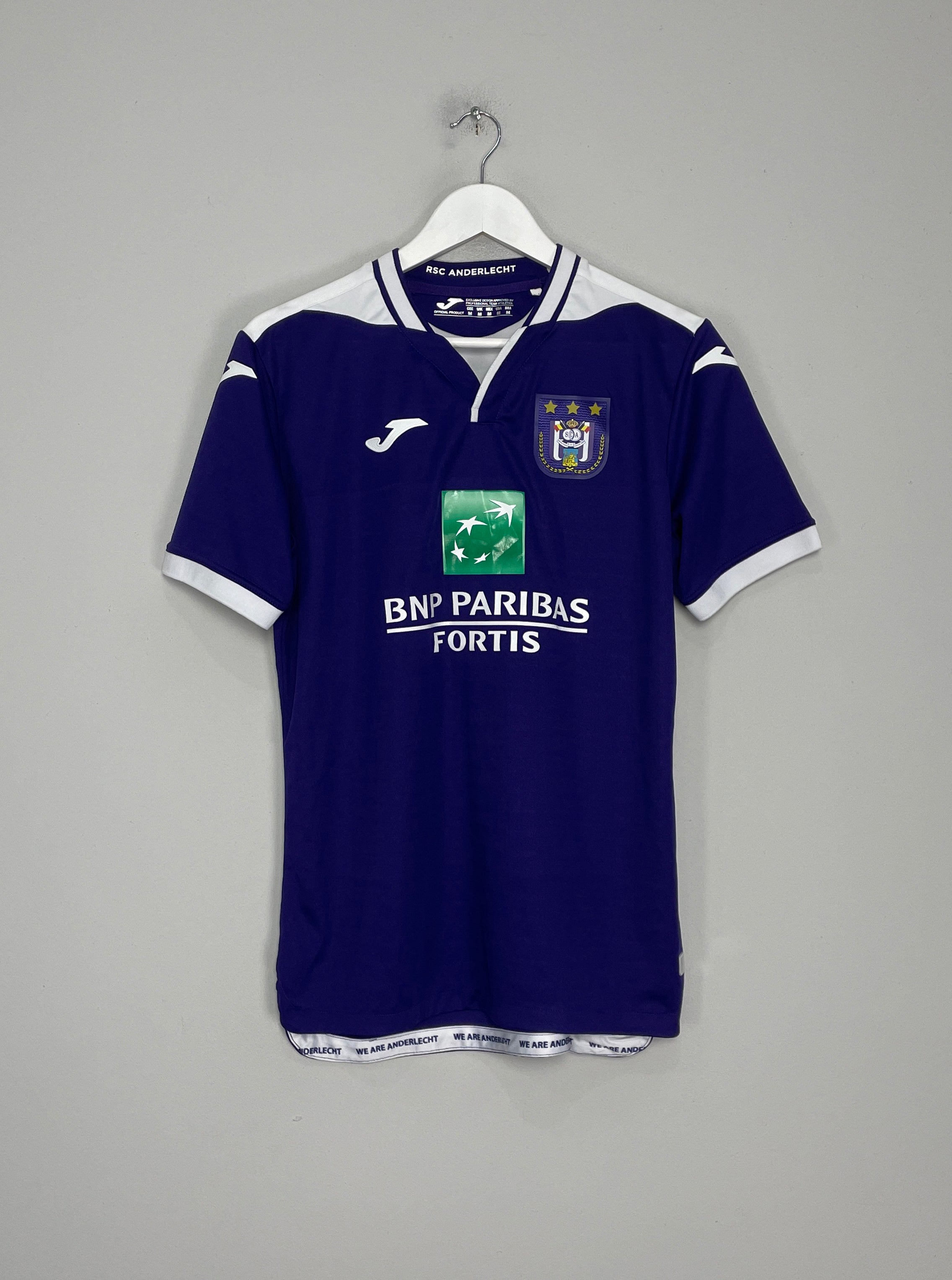 Shop 2019/20 ANDERLECHT HOME SHIRT (M) JOMA, classic football shirts, vintage football shirts & retro soccer jerseys at Cult Kits