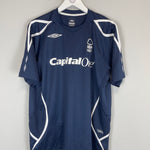 Shop 2006/07 NOTTINGHAM FOREST AWAY SHIRT (L) UMBRO, classic football shirts, vintage football shirts & retro soccer jerseys at Cult Kits