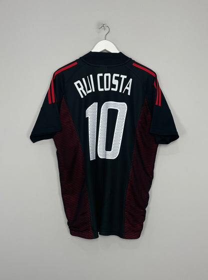 Image of the AC Milan Rui Costa shirt from the 2002/04 season