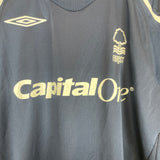Shop 2006/07 NOTTINGHAM FOREST AWAY SHIRT (L) UMBRO, classic football shirts, vintage football shirts & retro soccer jerseys at Cult Kits