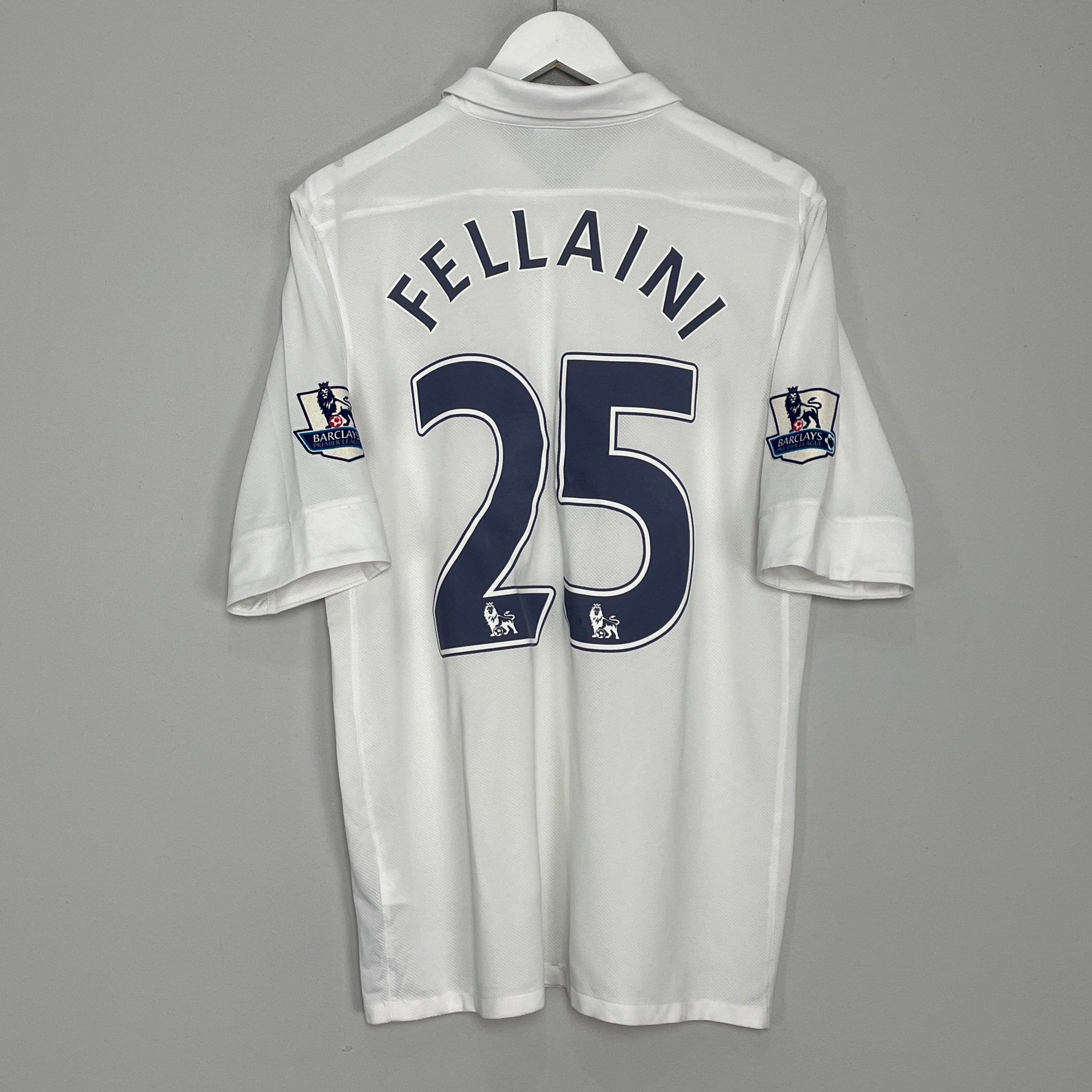 Shop 2012/13 EVERTON FELLAINI #25 THIRD SHIRT (L) NIKE, classic football shirts, vintage football shirts & retro soccer jerseys at Cult Kits