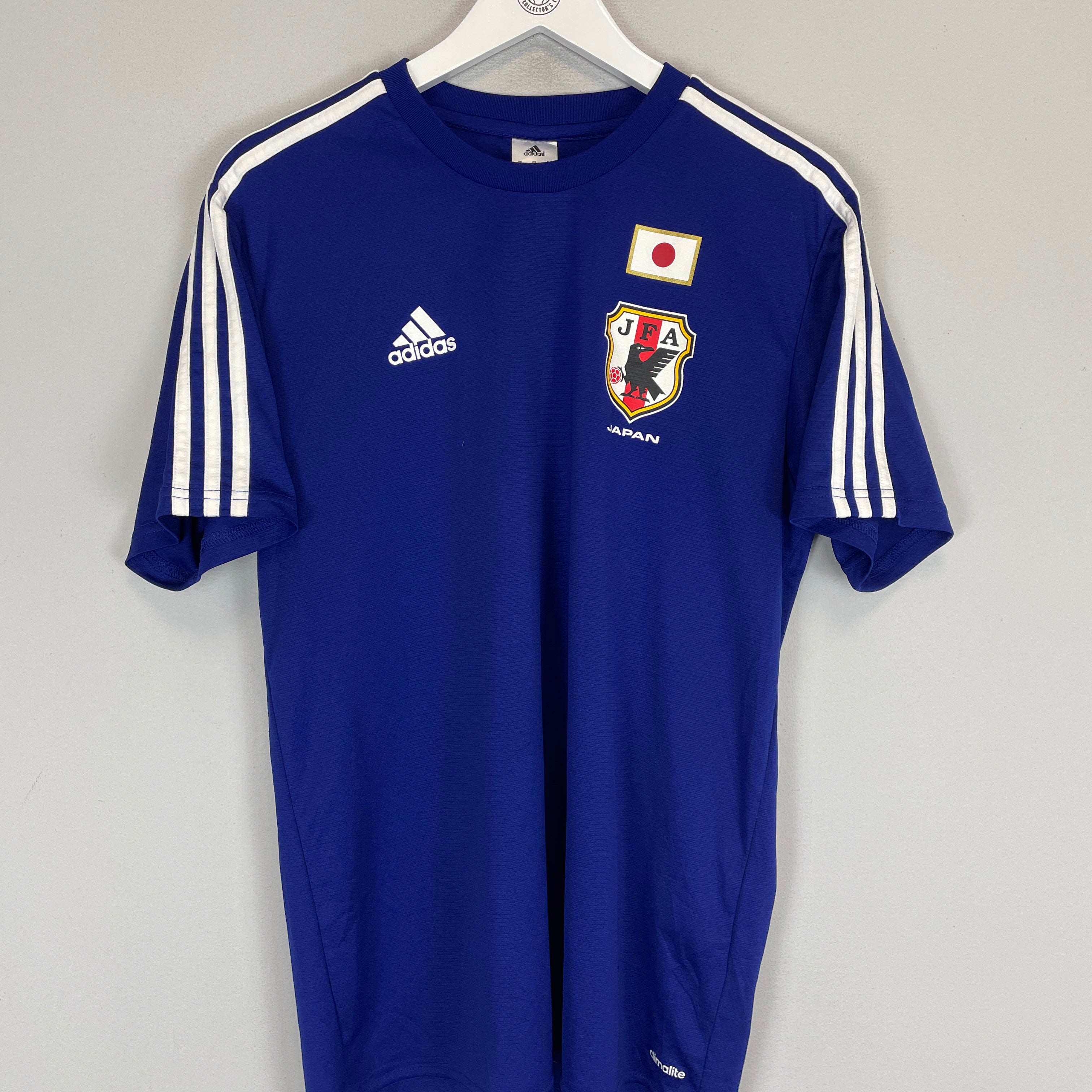 Shop 2014/15 JAPAN #11 HOME SHIRT (L) ADIDAS BASIC, classic football shirts, vintage football shirts & retro soccer jerseys at Cult Kits