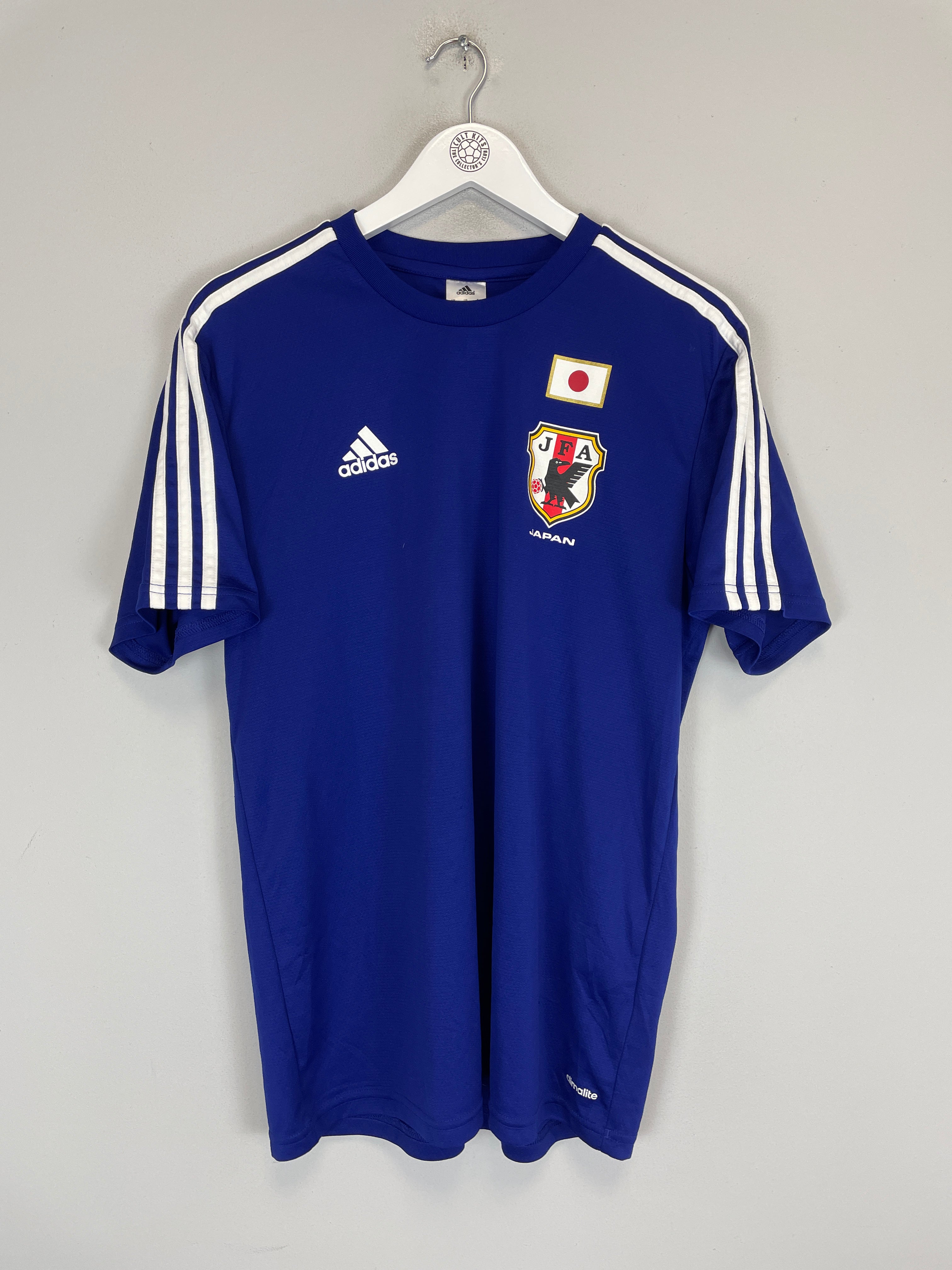 Shop 2014/15 JAPAN #11 HOME SHIRT (L) ADIDAS BASIC, classic football shirts, vintage football shirts & retro soccer jerseys at Cult Kits