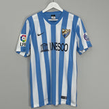 Shop 2014/15 MALAGA LUIS ALBERTO #22 HOME SHIRT (M) NIKE, classic football shirts, vintage football shirts & retro soccer jerseys at Cult Kits