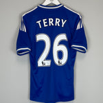 Shop 2013/14 CHELSEA TERRY #26 HOME SHIRT (S) ADIDAS, classic football shirts, vintage football shirts & retro soccer jerseys at Cult Kits