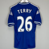 Shop 2013/14 CHELSEA TERRY #26 HOME SHIRT (S) ADIDAS, classic football shirts, vintage football shirts & retro soccer jerseys at Cult Kits