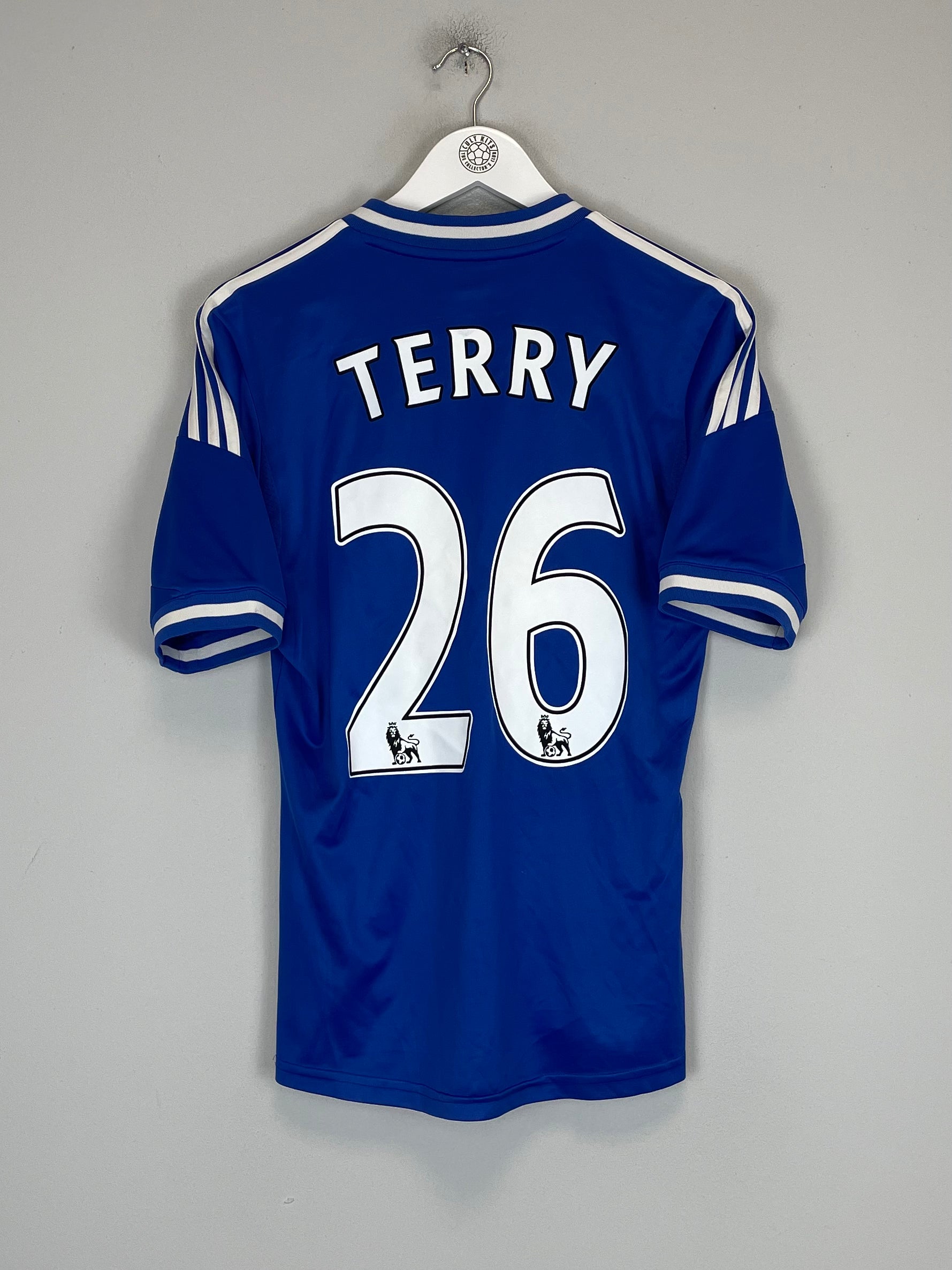 Shop 2013/14 CHELSEA TERRY #26 HOME SHIRT (S) ADIDAS, classic football shirts, vintage football shirts & retro soccer jerseys at Cult Kits