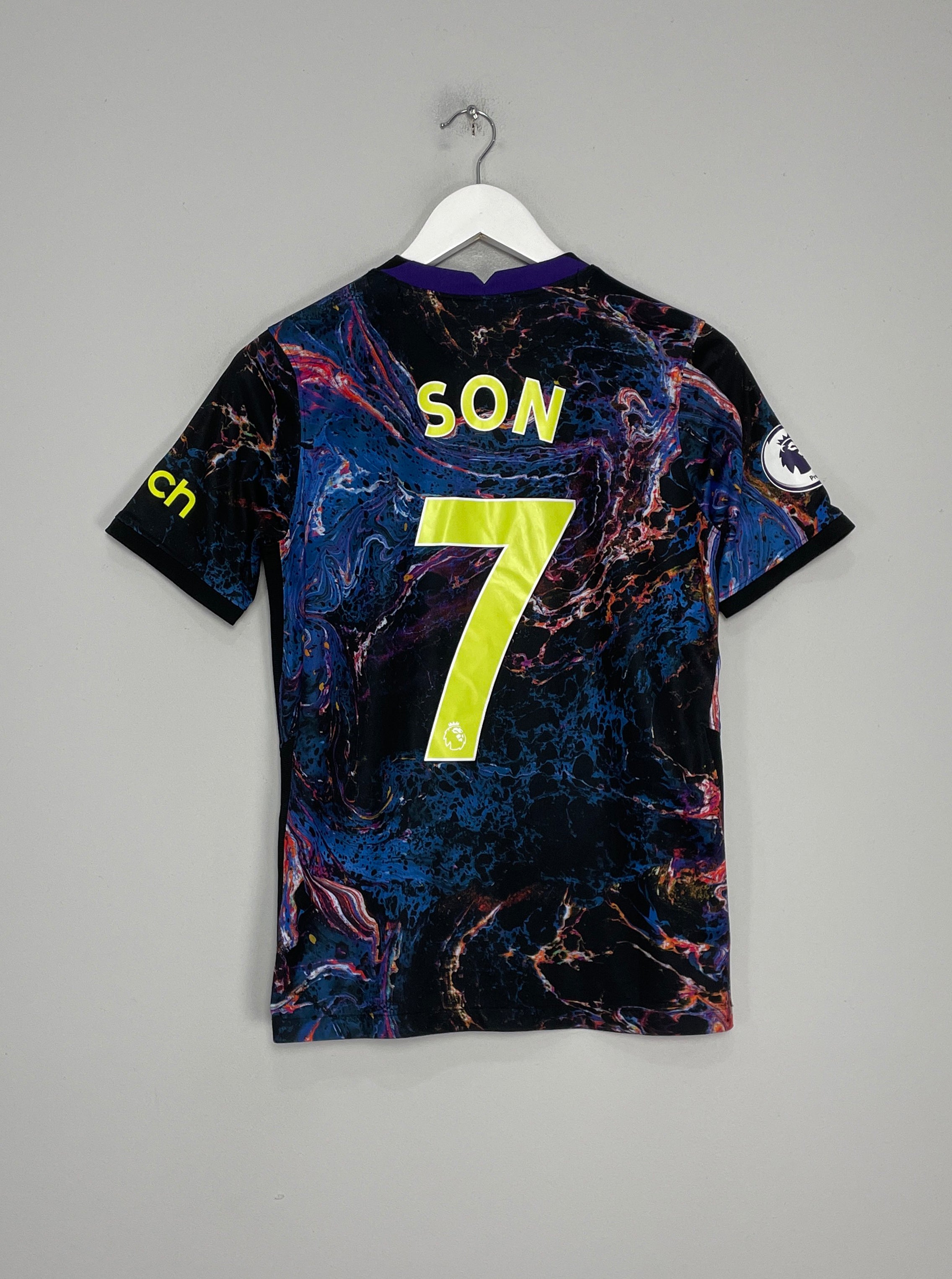 Shop 2021/22 TOTTENHAM SON #7 AWAY SHIRT (XL.KIDS) NIKE, classic football shirts, vintage football shirts & retro soccer jerseys at Cult Kits