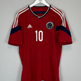 2014/15 COLOMBIA JAMES #10 AWAY SHIRT (L) ADIDAS