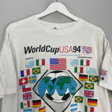 Shop 1994 USA WORLD CUP T-SHIRT (XL) OM, classic football shirts, vintage football shirts & retro soccer jerseys at Cult Kits