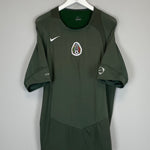 Shop 2003/04 MEXICO TRAINING SHIRT (M) NIKE, classic football shirts, vintage football shirts & retro soccer jerseys at Cult Kits