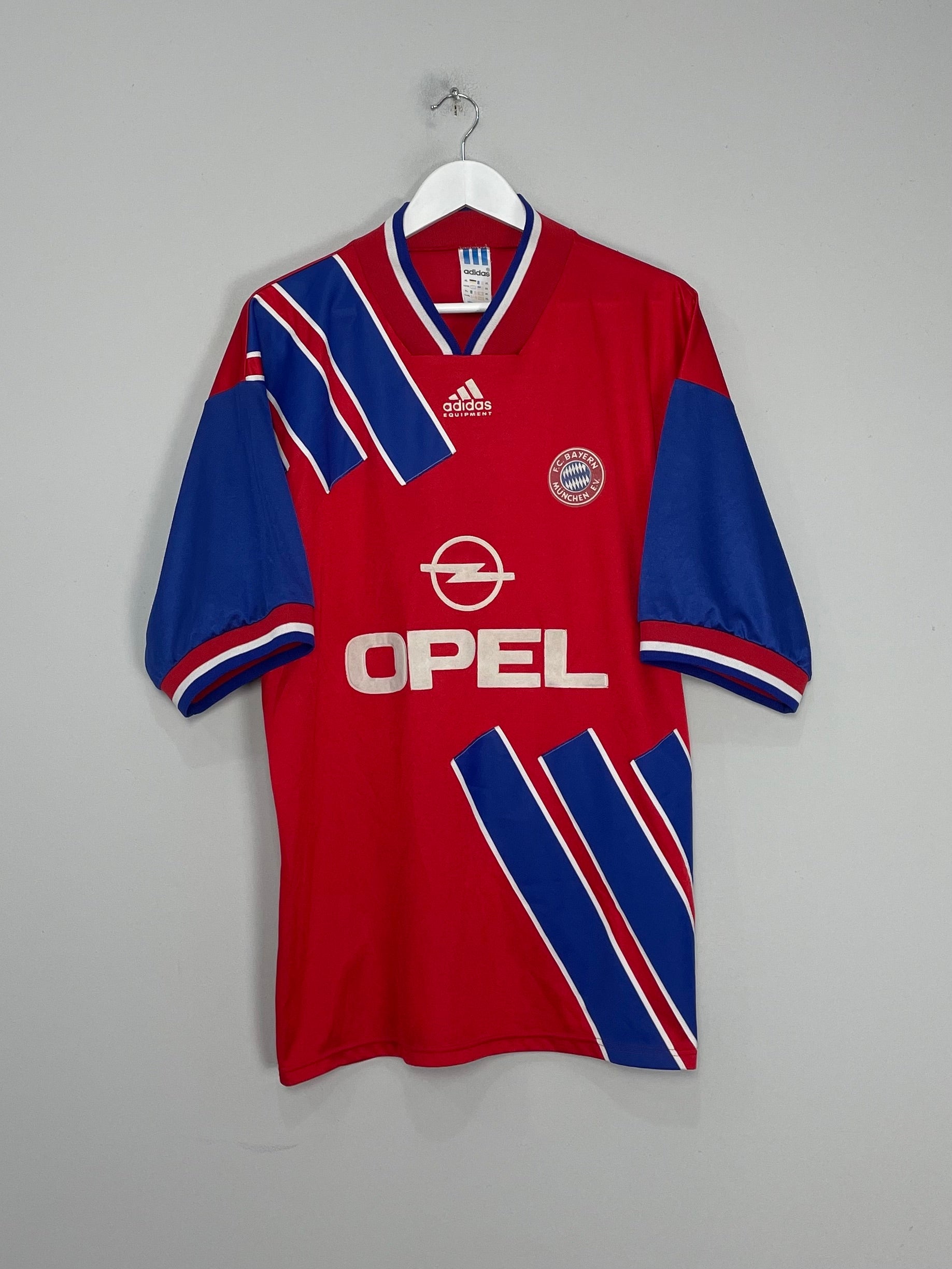 Shop 1993/95 BAYERN MUNICH HOME SHIRT (XL) ADIDAS, classic football shirts, vintage football shirts & retro soccer jerseys at Cult Kits