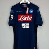 Shop 2017/18 NAPOLI MAGGIO #11 *BNWT* THIRD SHIRT (XXL) KAPPA, classic football shirts, vintage football shirts & retro soccer jerseys at Cult Kits