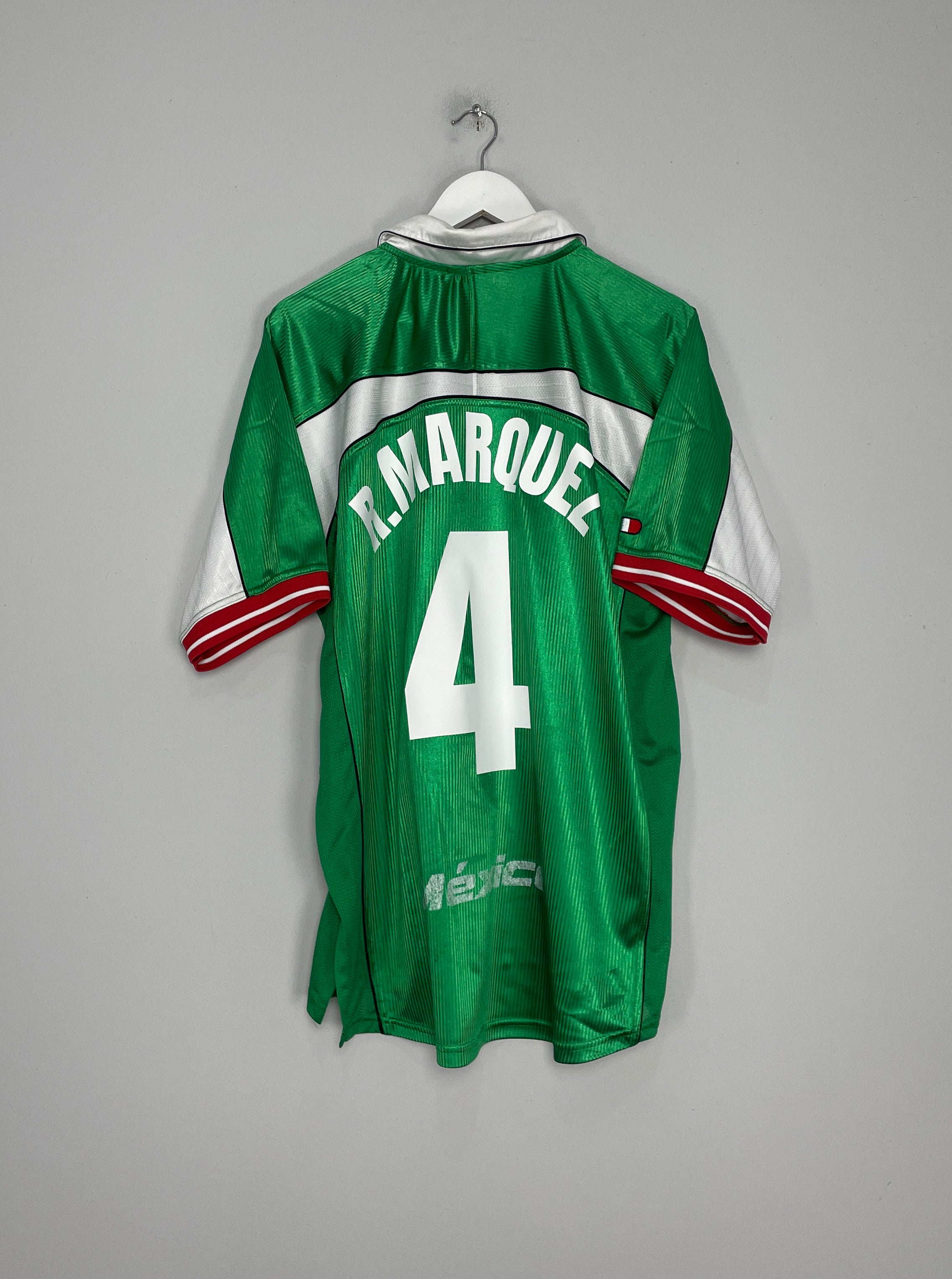 1999/01 MEXICO R.MARQUEZ #4 HOME SHIRT (L) ATLETICA