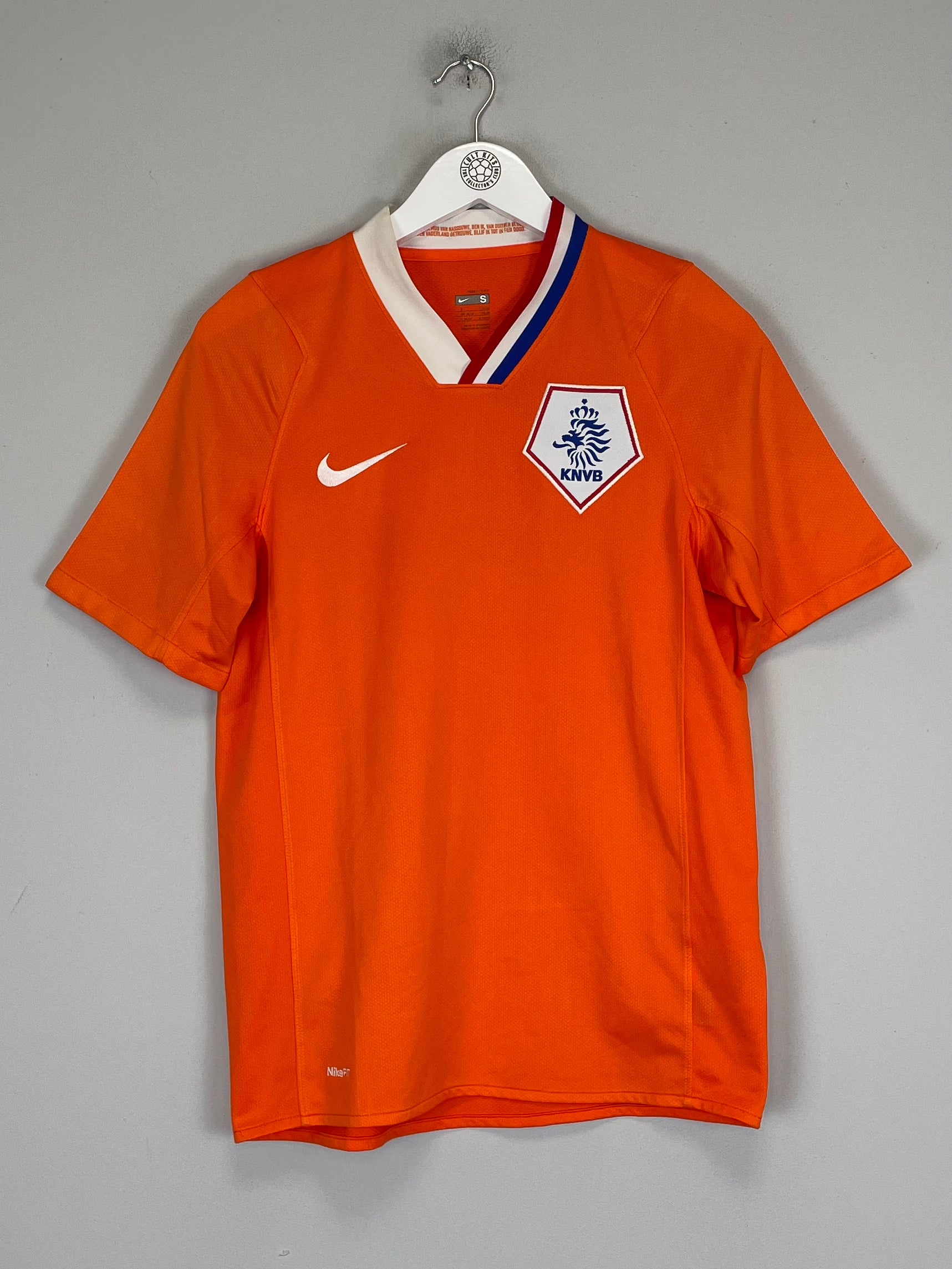 Shop 2008/10 NETHERLANDS HOME SHIRT (S) NIKE, classic football shirts, vintage football shirts & retro soccer jerseys at Cult Kits