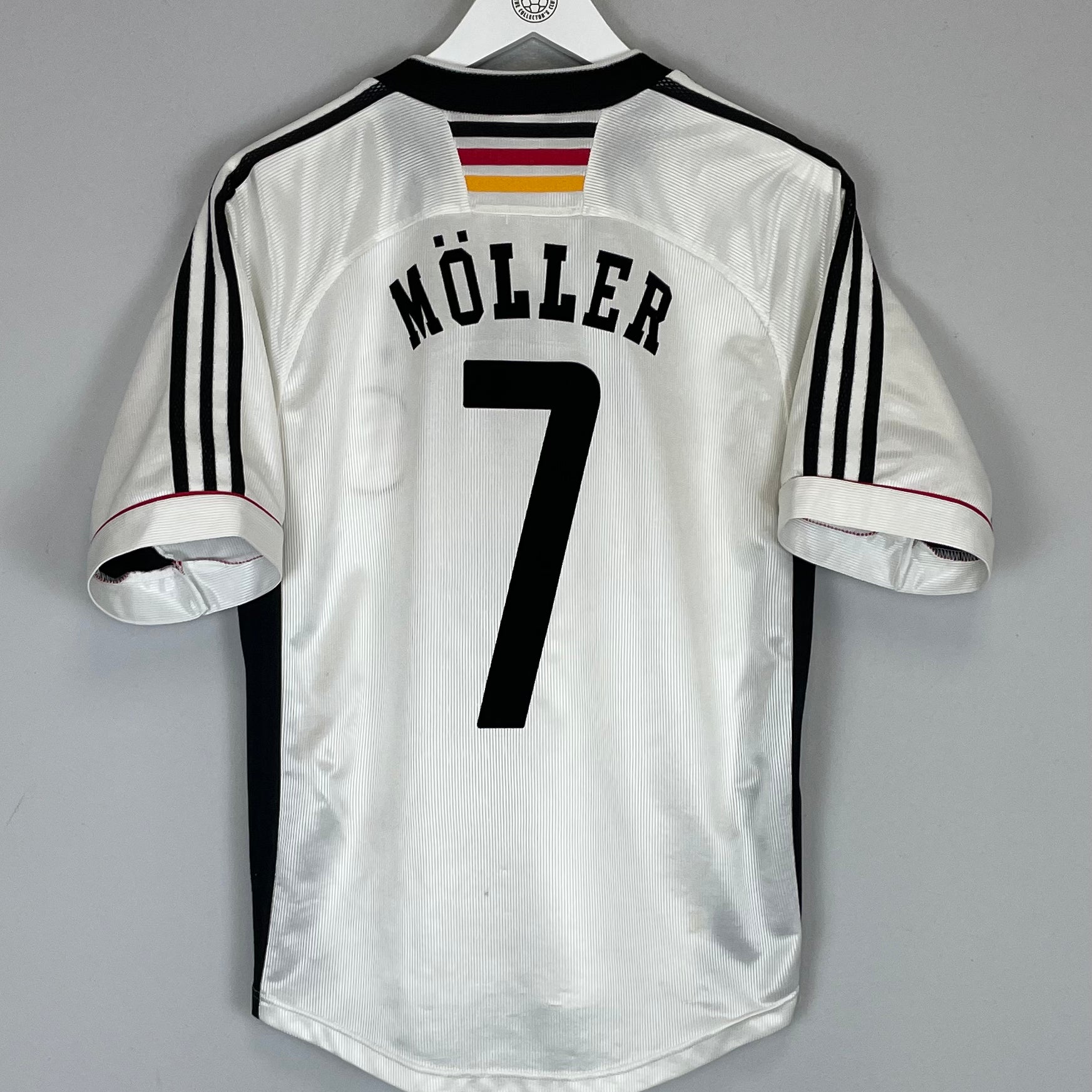 Shop 1998/00 GERMANY MOLLER #7 HOME SHIRT (S) ADIDAS, classic football shirts, vintage football shirts & retro soccer jerseys at Cult Kits