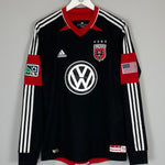 Shop 2012/13 DC UNITED L/S *PLAYER ISSUE* HOME SHIRT (M) ADIDAS, classic football shirts, vintage football shirts & retro soccer jerseys at Cult Kits