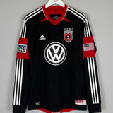 Shop 2012/13 DC UNITED L/S *PLAYER ISSUE* HOME SHIRT (M) ADIDAS, classic football shirts, vintage football shirts & retro soccer jerseys at Cult Kits