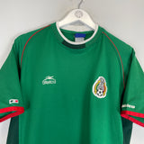Shop 2001/02 MEXICO HOME SHIRT (L) ATLETICA, classic football shirts, vintage football shirts & retro soccer jerseys at Cult Kits