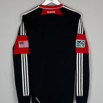 Shop 2012/13 DC UNITED L/S *PLAYER ISSUE* HOME SHIRT (M) ADIDAS, classic football shirts, vintage football shirts & retro soccer jerseys at Cult Kits